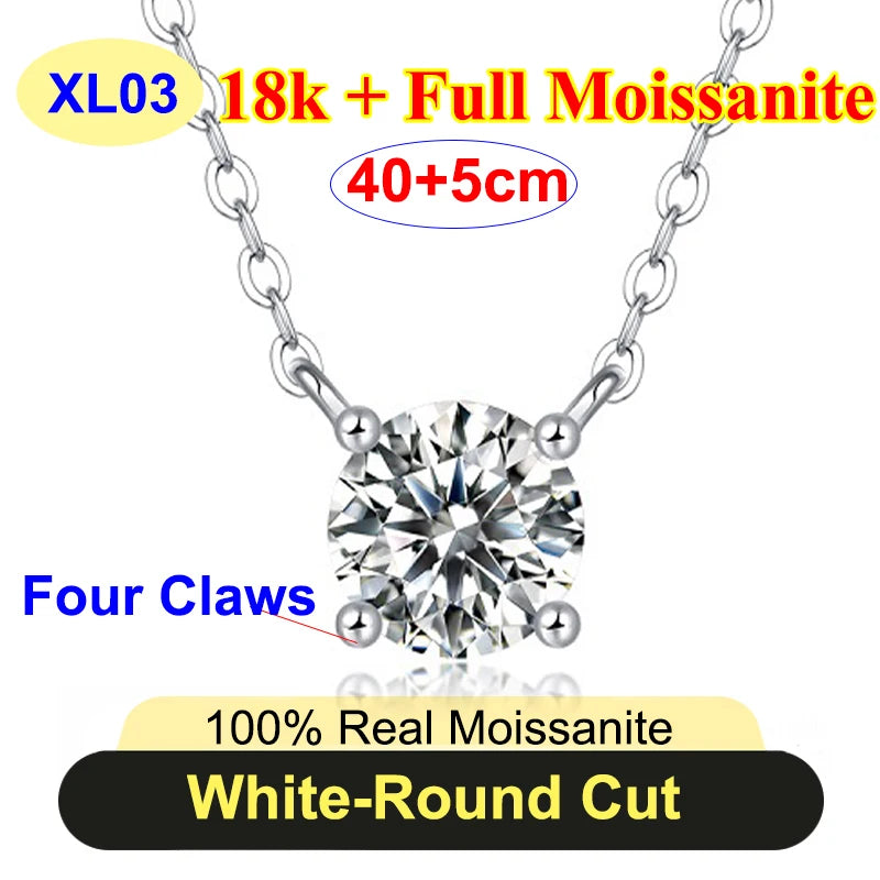Classic Moissanite Necklace