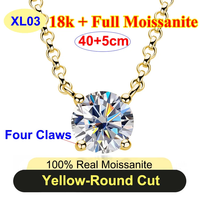 Classic Moissanite Necklace