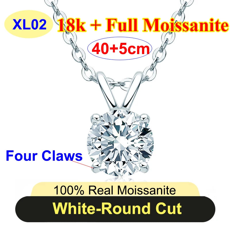 Classic Moissanite Necklace