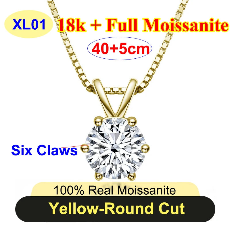 Classic Moissanite Necklace