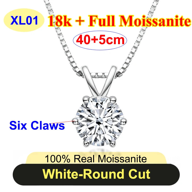 Classic Moissanite Necklace