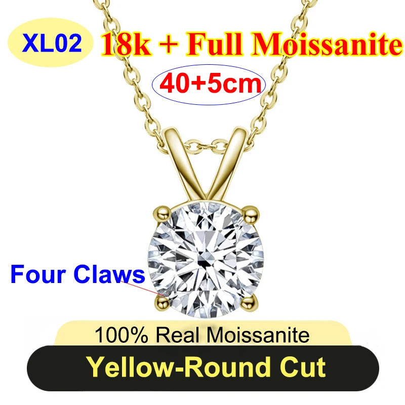 Classic Moissanite Necklace