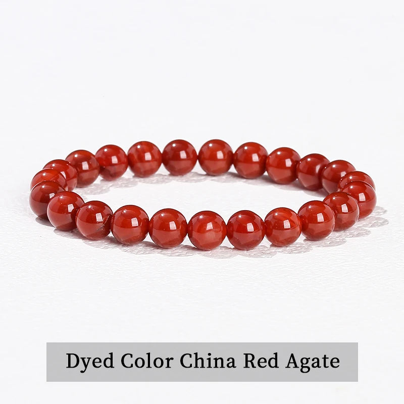 Natural Stone Bead Bracelet