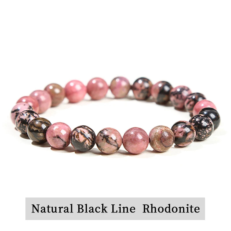 Natural Stone Bead Bracelet