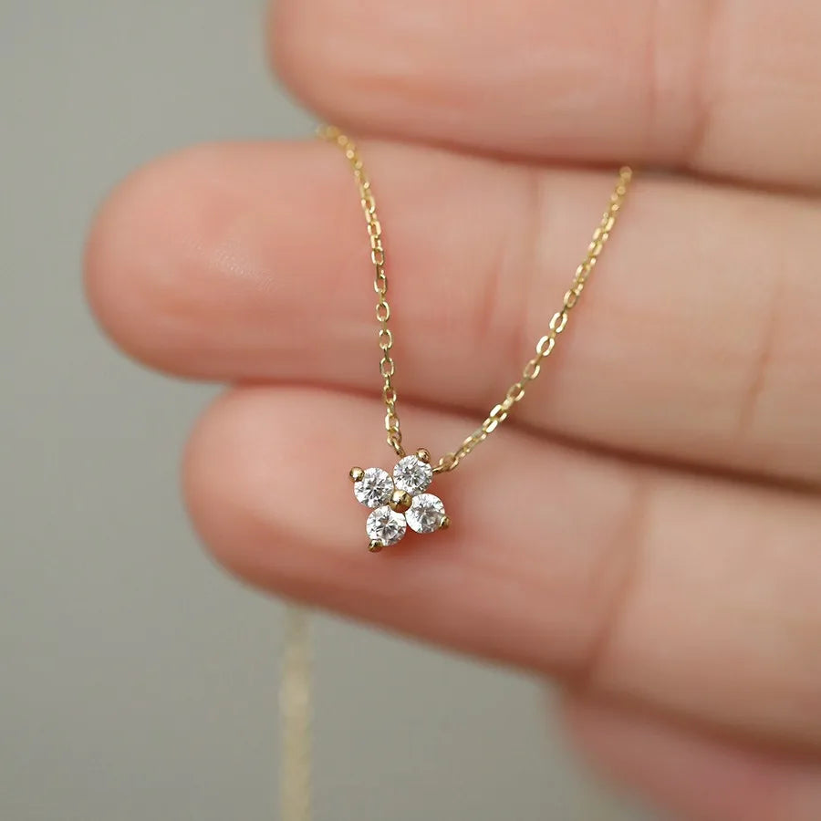 Turquoise Petal Necklace