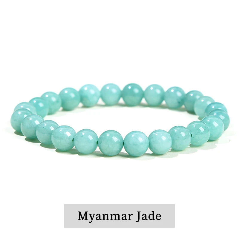 Natural Stone Bead Bracelet