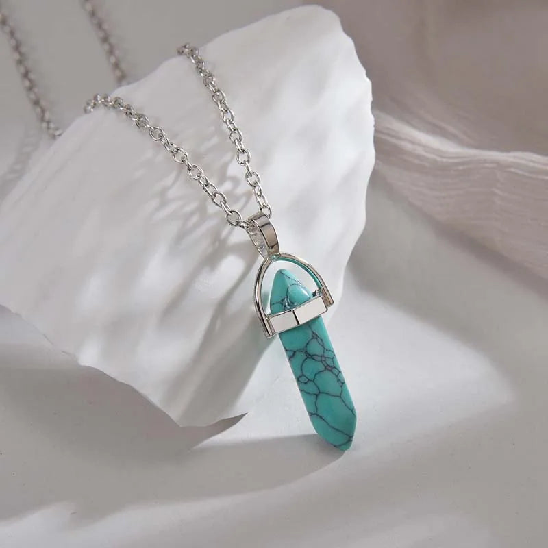 Luminous Crystal Pendant Necklace