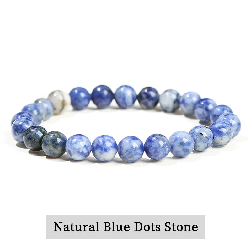 Natural Stone Bead Bracelet