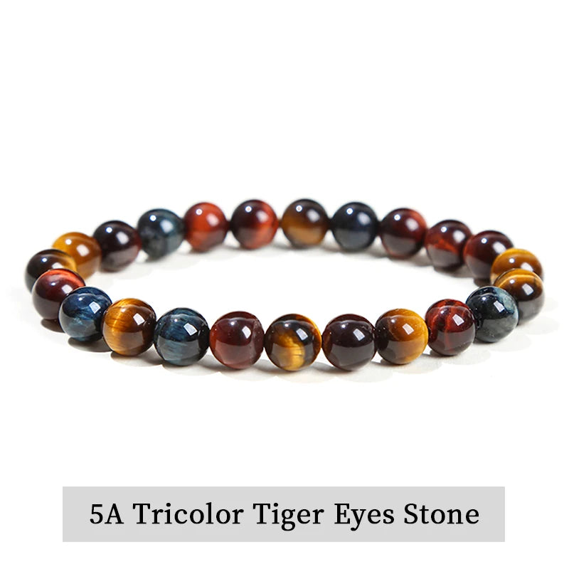 Natural Stone Bead Bracelet
