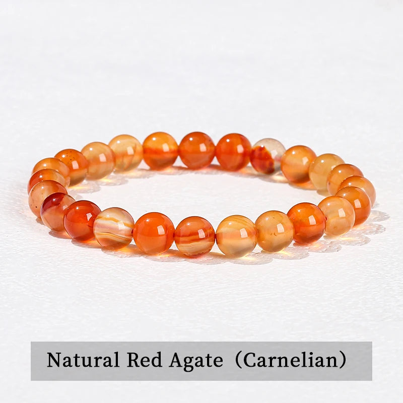 Natural Stone Bead Bracelet