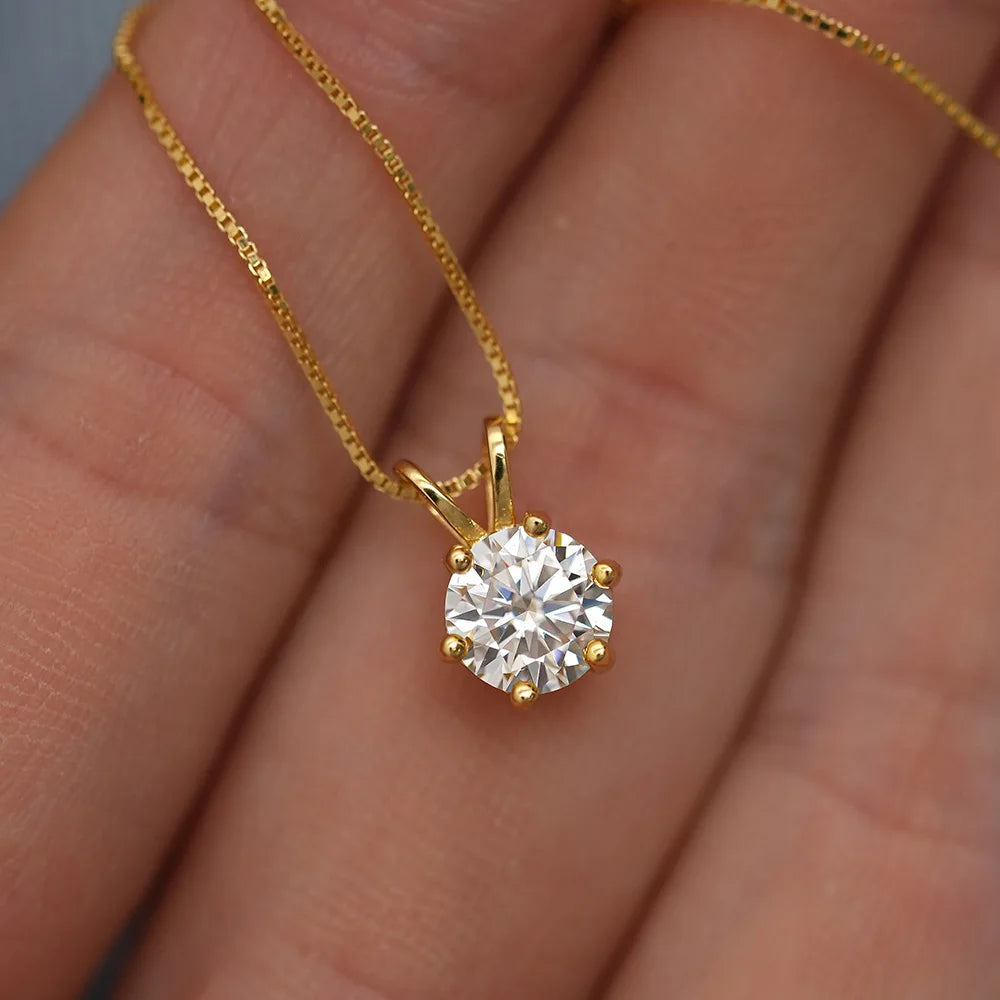 Classic Moissanite Necklace