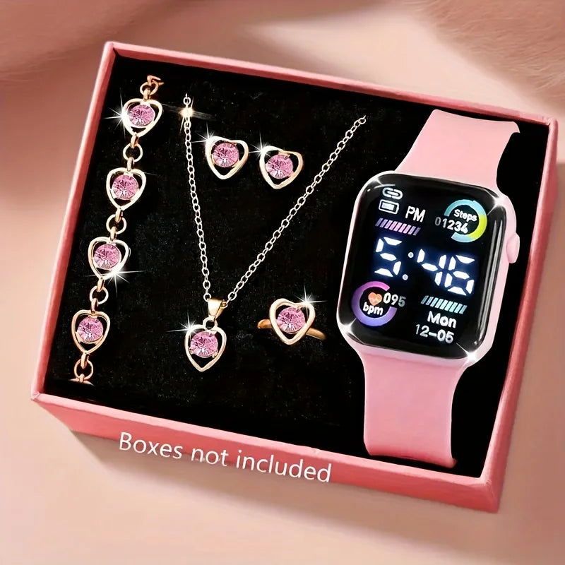6PCS Fashion Jewelry Gift Set