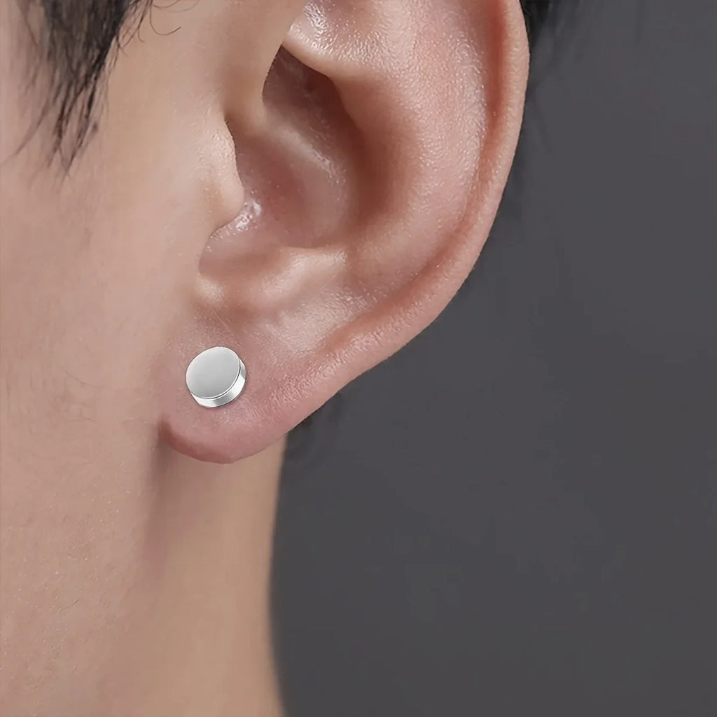 Crystal Magnetic Stud Earrings