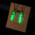 Luminous Crystal Pendant Necklace