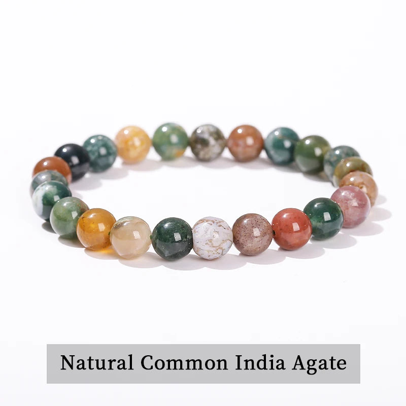 Natural Stone Bead Bracelet