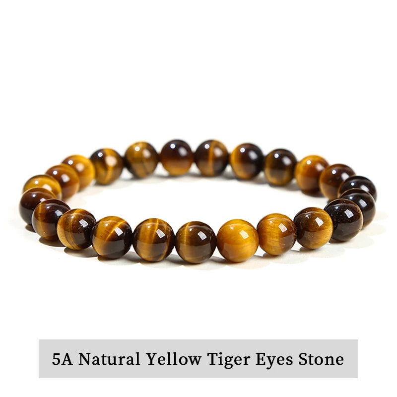 Natural Stone Bead Bracelet