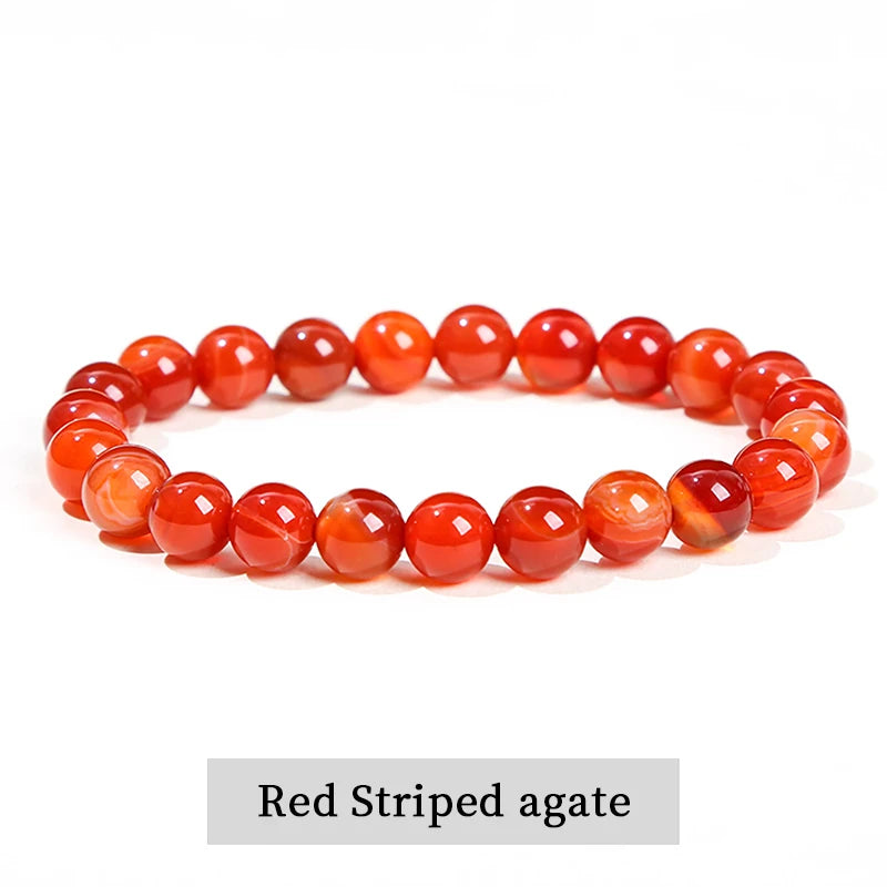 Natural Stone Bead Bracelet