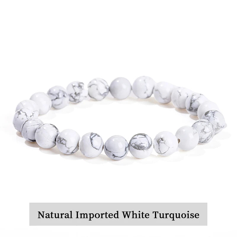 Natural Stone Bead Bracelet