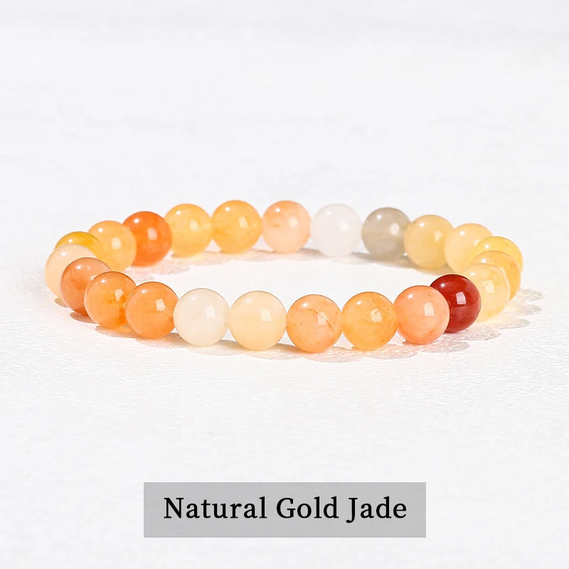 Natural Stone Bead Bracelet
