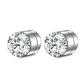 Crystal Magnetic Stud Earrings