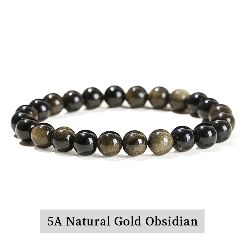 Natural Stone Bead Bracelet