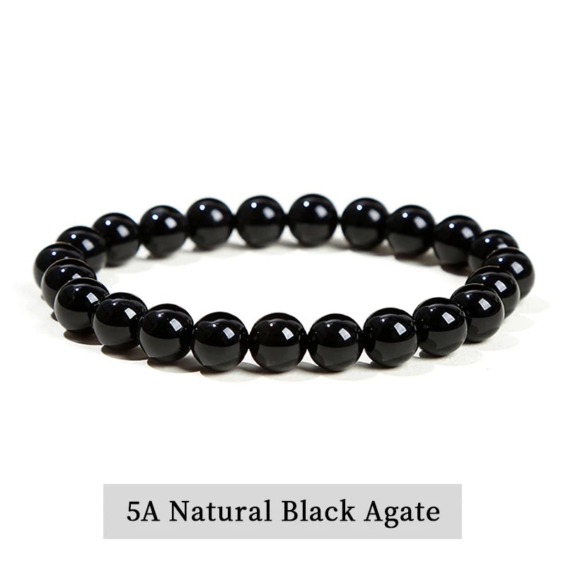 Natural Stone Bead Bracelet