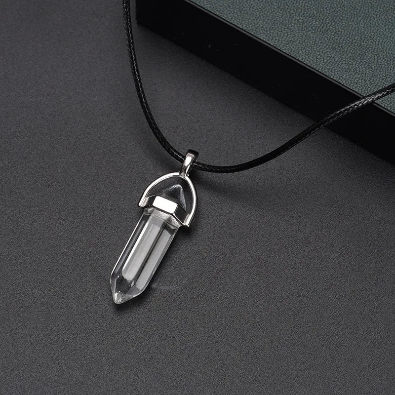 Luminous Crystal Pendant Necklace