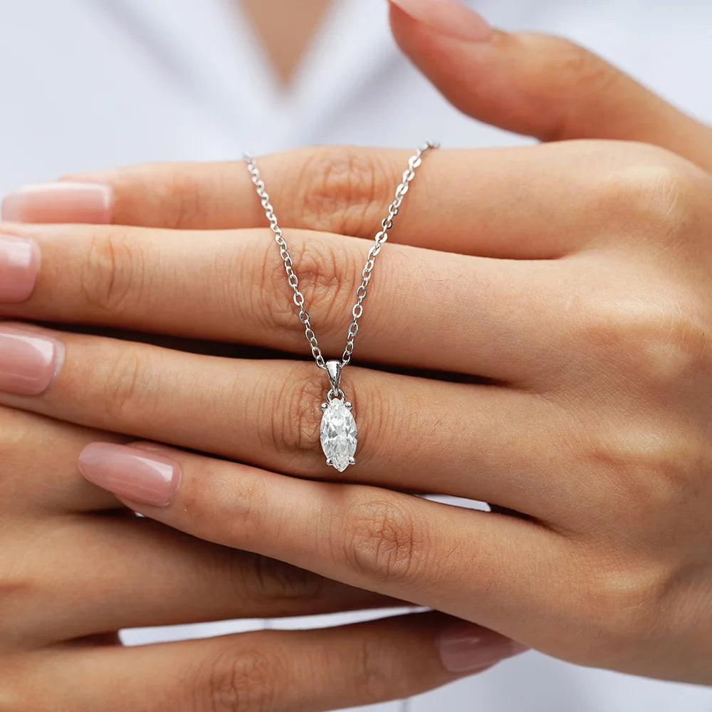 Classic Moissanite Necklace