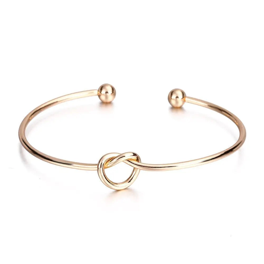 Vintage Twist Steel Bracelet