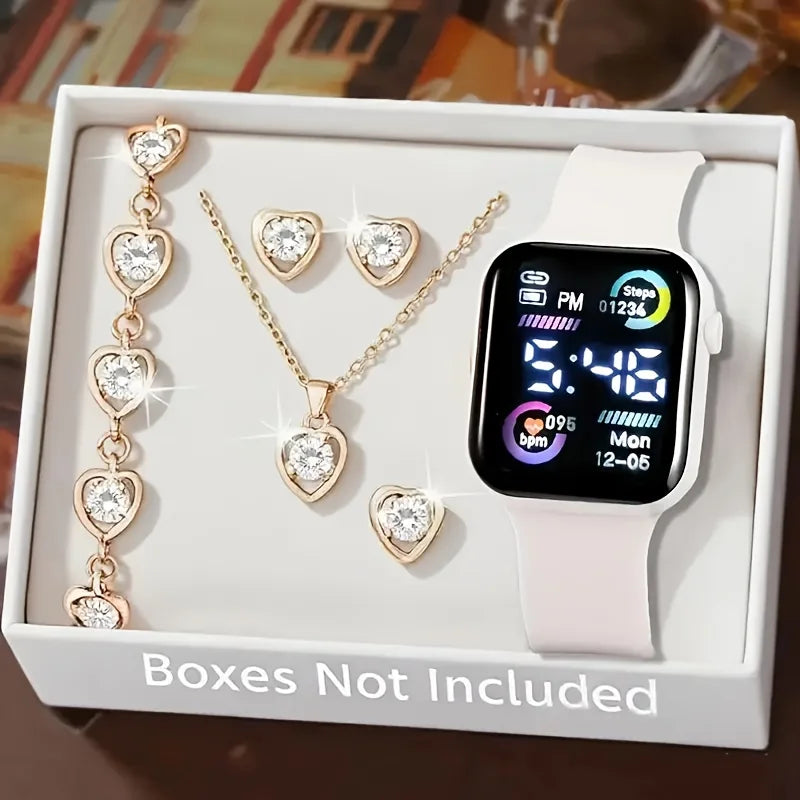 6PCS Fashion Jewelry Gift Set