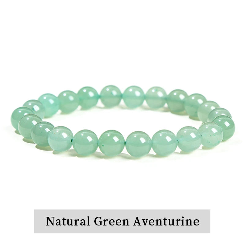 Natural Stone Bead Bracelet
